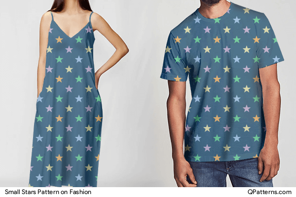 Small Stars Pattern on fashion