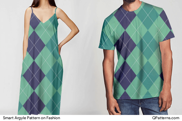 Smart Argyle Pattern on fashion