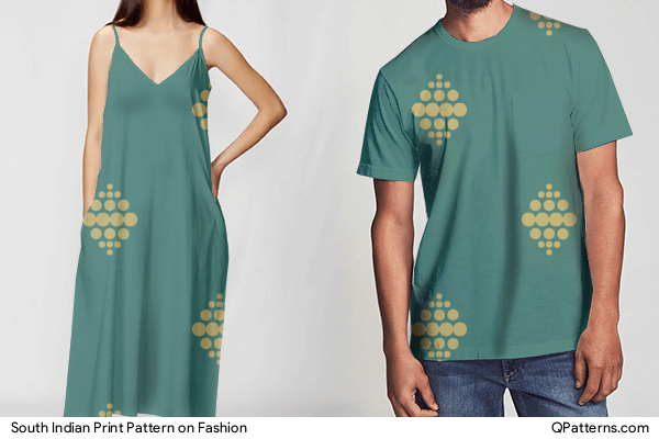 South Indian Print Pattern on fashion