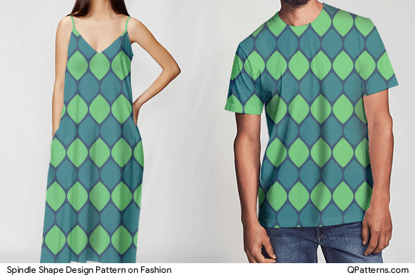 Spindle Shape Design Pattern on fashion