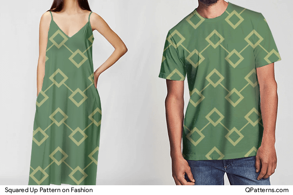 Squared Up Pattern on fashion