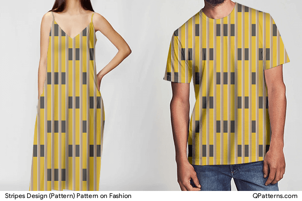 Stripes Design (Pattern) Pattern on fashion