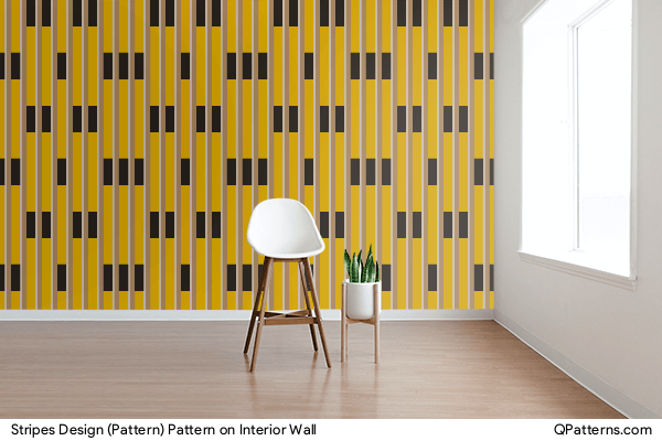 Stripes Design (Pattern) Pattern on interior-wall