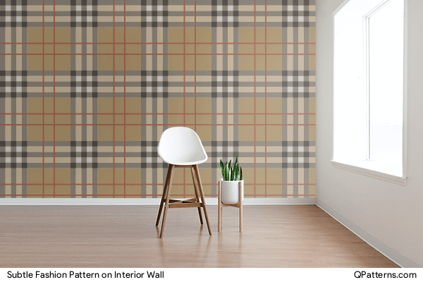 Subtle Fashion Pattern on interior-wall