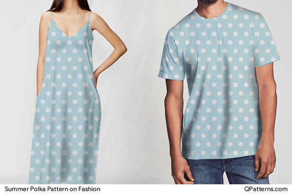 Summer Polka Pattern on fashion