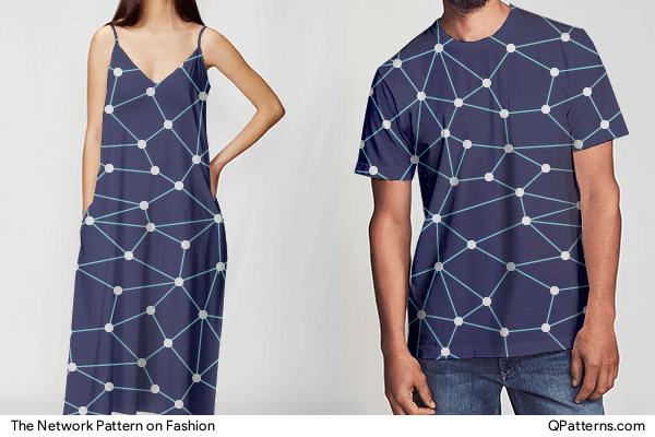 The Network Pattern on fashion