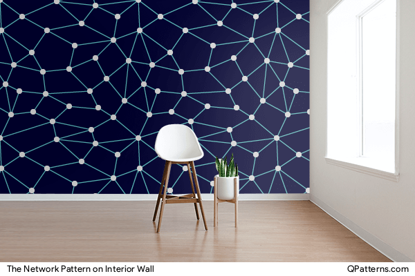 The Network Pattern on interior-wall