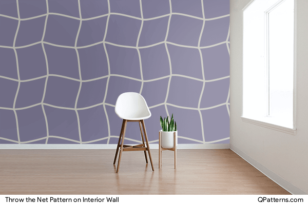 Throw the Net Pattern on interior-wall