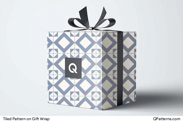 Tiled Pattern on gift-wrap