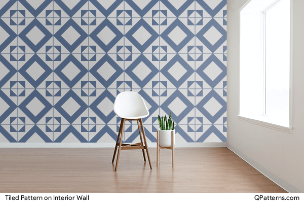 Tiled Pattern on interior-wall