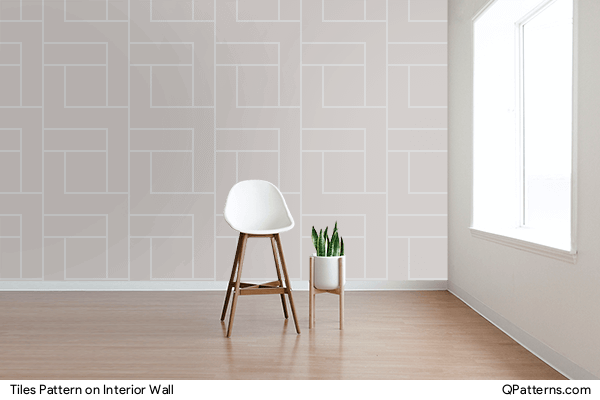 Tiles Pattern on interior-wall