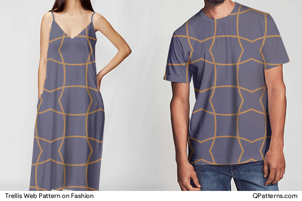 Trellis Web Pattern on fashion