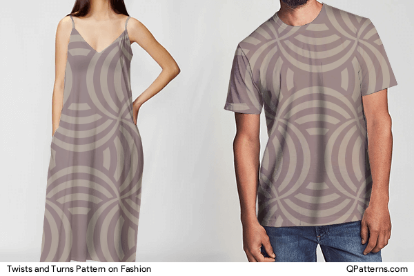 Twists and Turns Pattern on fashion