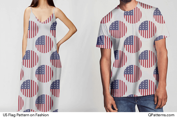 US Flag Pattern on fashion
