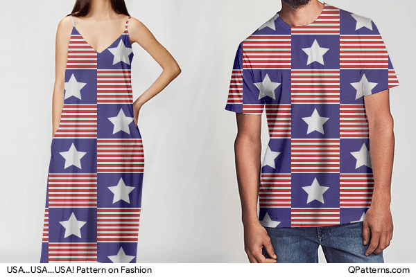 USA…USA…USA! Pattern on fashion