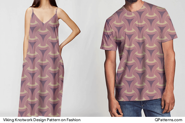 Viking Knotwork Design Pattern on fashion