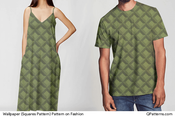 Wallpaper (Squares Pattern) Pattern on fashion