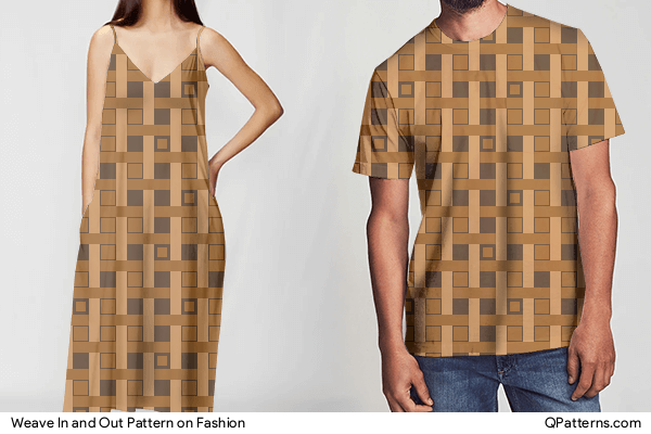 Weave In and Out Pattern on fashion