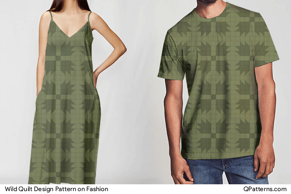 Wild Quilt Design Pattern on fashion