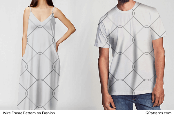 Wire Frame Pattern on fashion