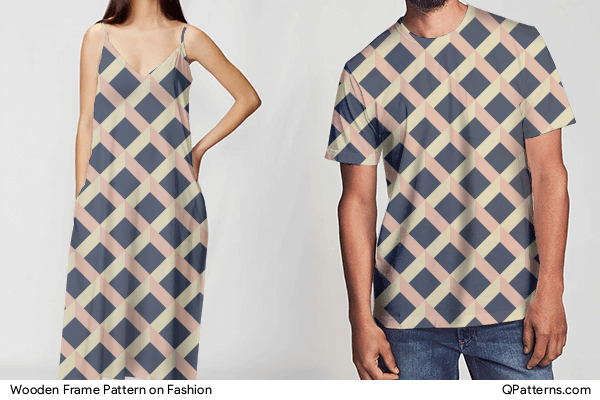 Wooden Frame Pattern on fashion